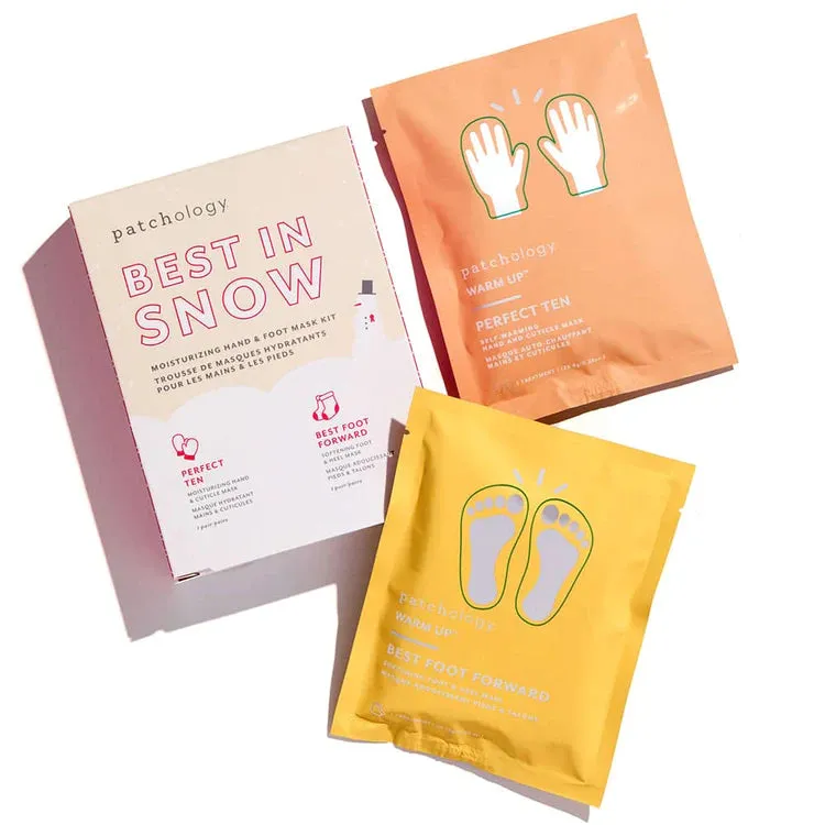 BEST IN SNOW Moisturizing Foot Booties and Hand Masks