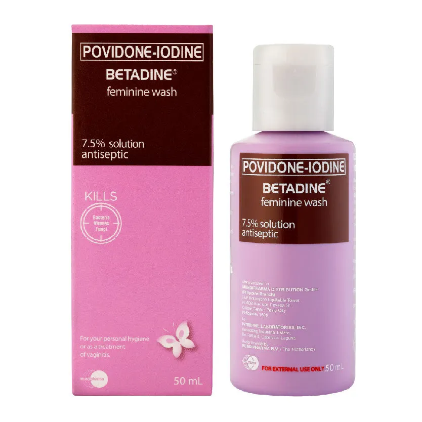 Betadine Feminine Wash Antiseptic 50ml