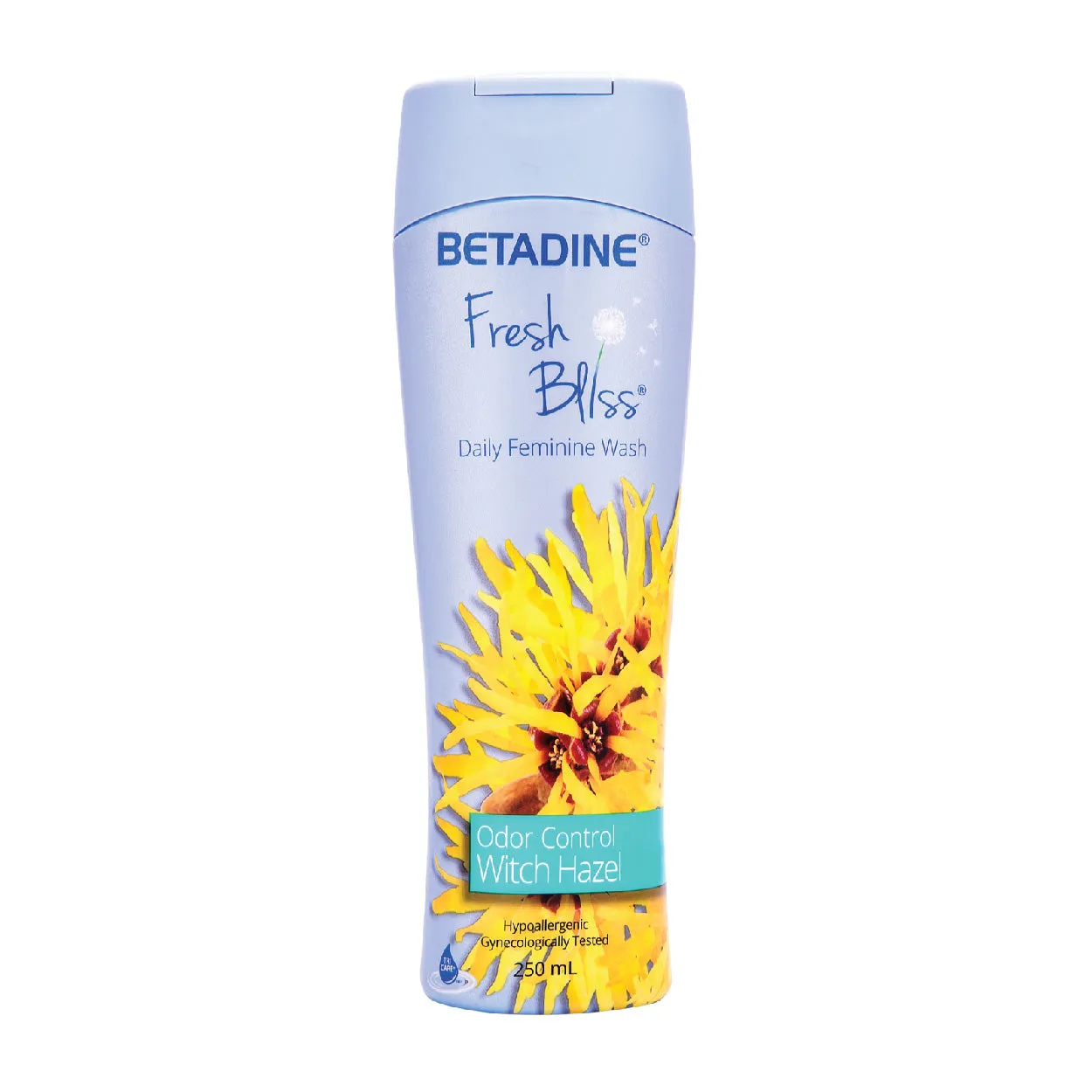 Betadine Feminine Wash Fresh Bliss Odor Control Witch Hazel 250ml