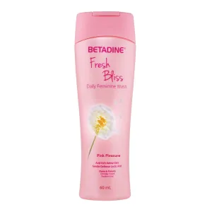 Betadine Feminine Wash Fresh Bliss Pink Pleasure 60ml