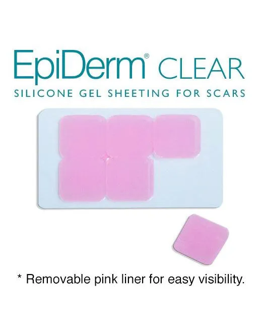 Biodermis Epi-Derm Epi-Tabs Circle .75"x.75" - Clear Gel (6 per Package)