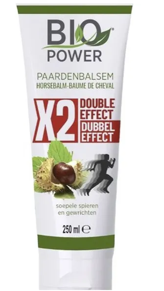 Biopower Paardenbalsem Dubbel Effect 250 ml