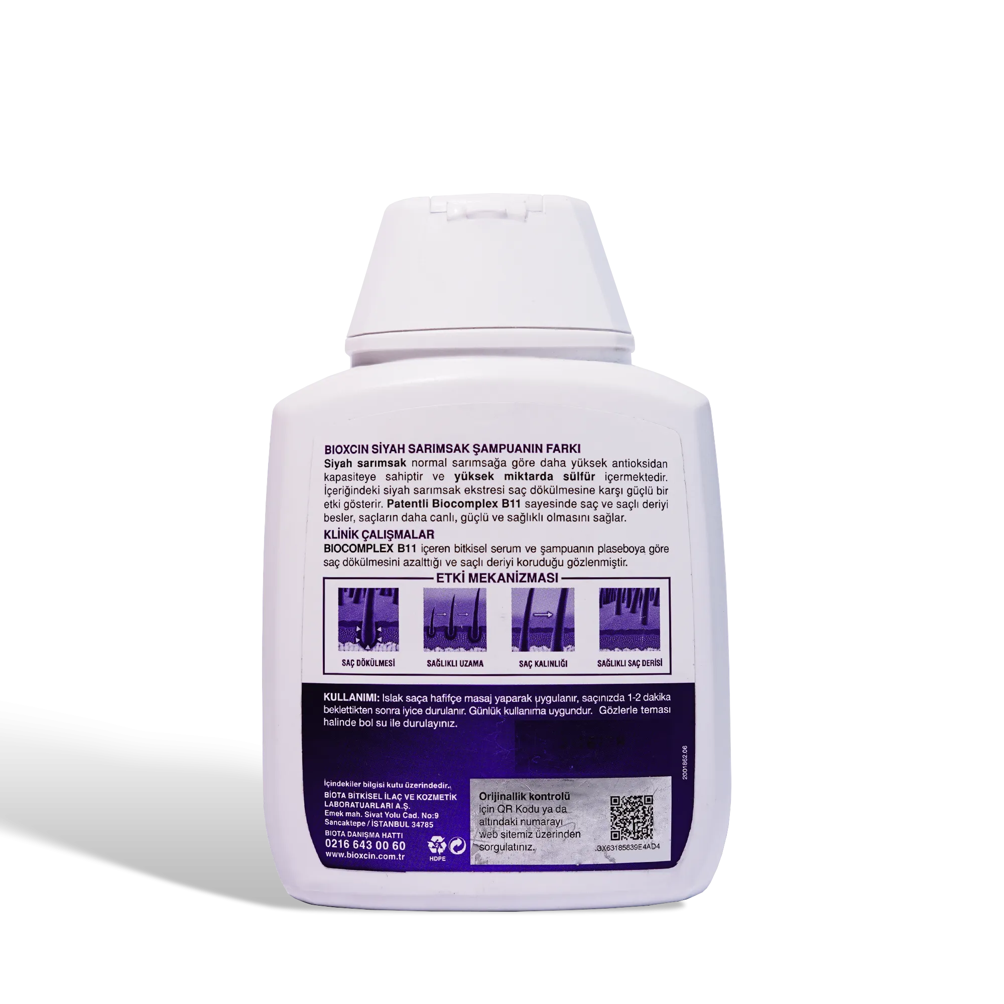 Bioxcin Black Garlic Shampoo 300ml