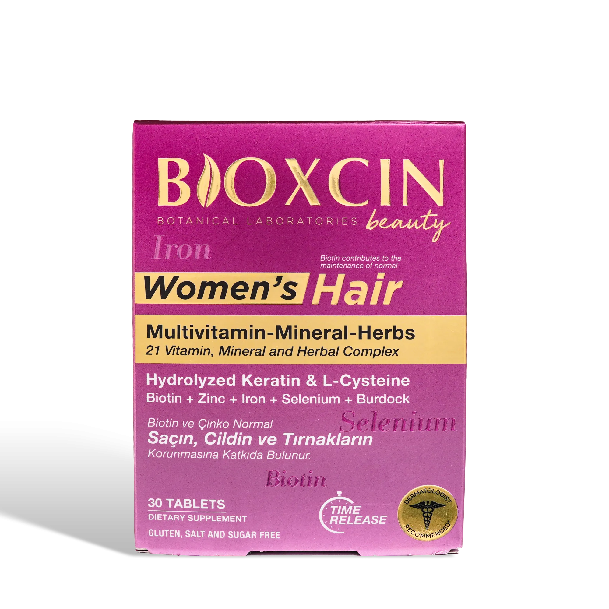 Bioxcin Women's Hair Multivitamin Tablets