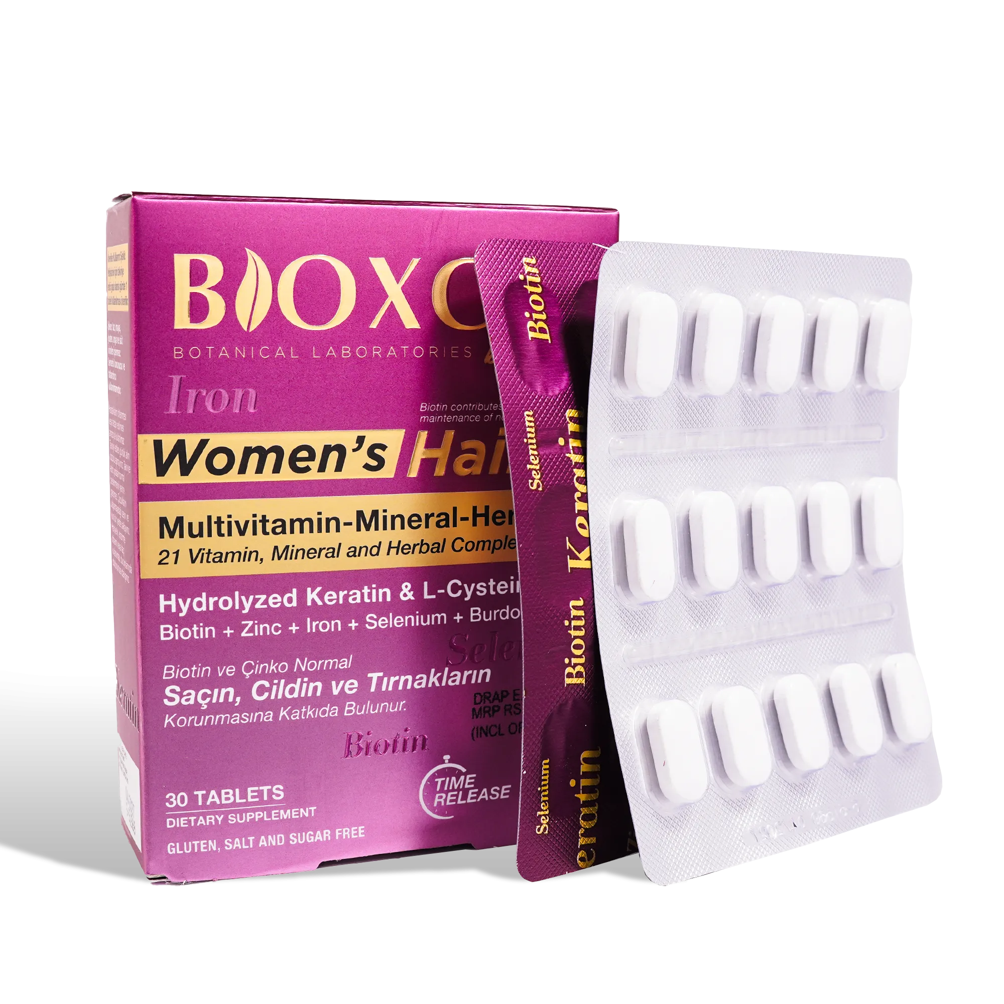 Bioxcin Women's Hair Multivitamin Tablets