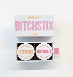 Bitchstix Gift Duo: Lip Mask & Lip Scrub