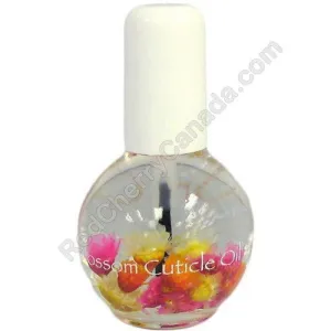 BLUE CROSS BLOSSOM CUTICLE OIL HIBISCUS .5 OZ