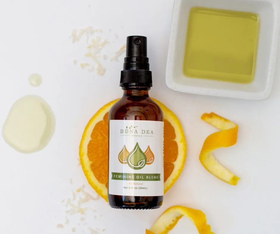 Bona Dea Naturals Feminine Oil Blend | 2oz spray | EXPIRES NOVEMBER 2025