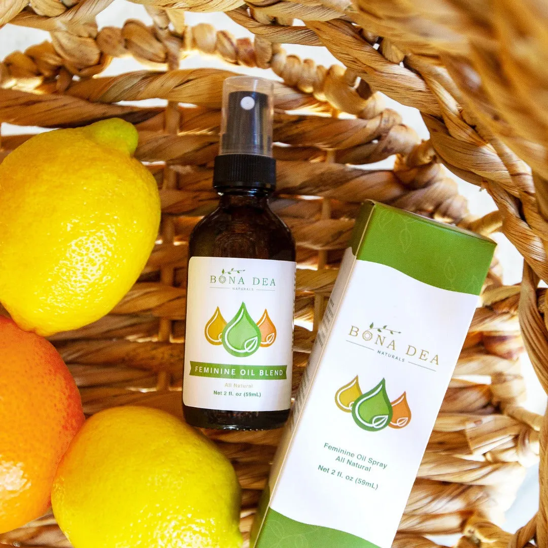 Bona Dea Naturals Feminine Oil Blend | 2oz spray | EXPIRES NOVEMBER 2025