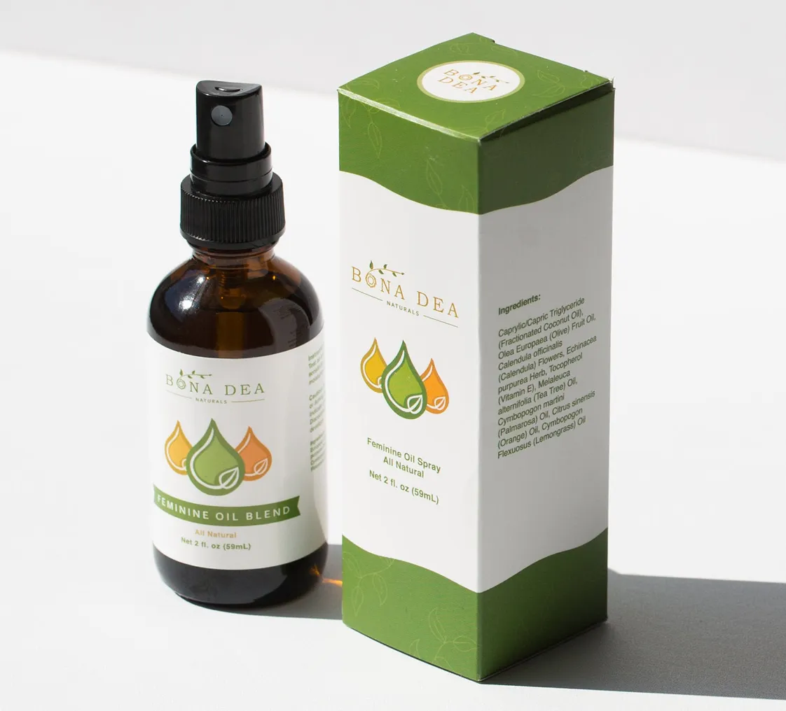 Bona Dea Naturals Feminine Oil Blend | 2oz spray | EXPIRES NOVEMBER 2025