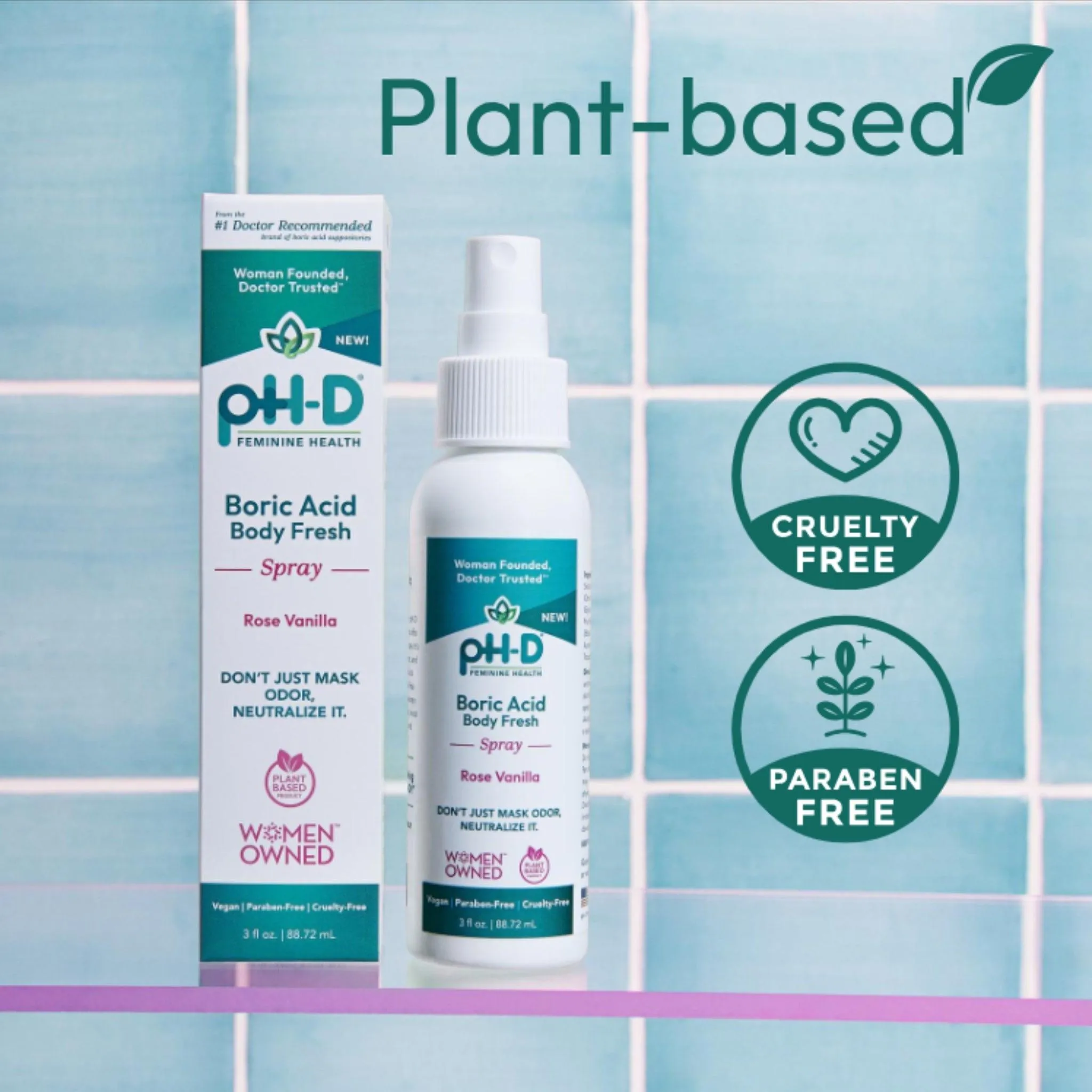 Boric Acid Feminine Spray