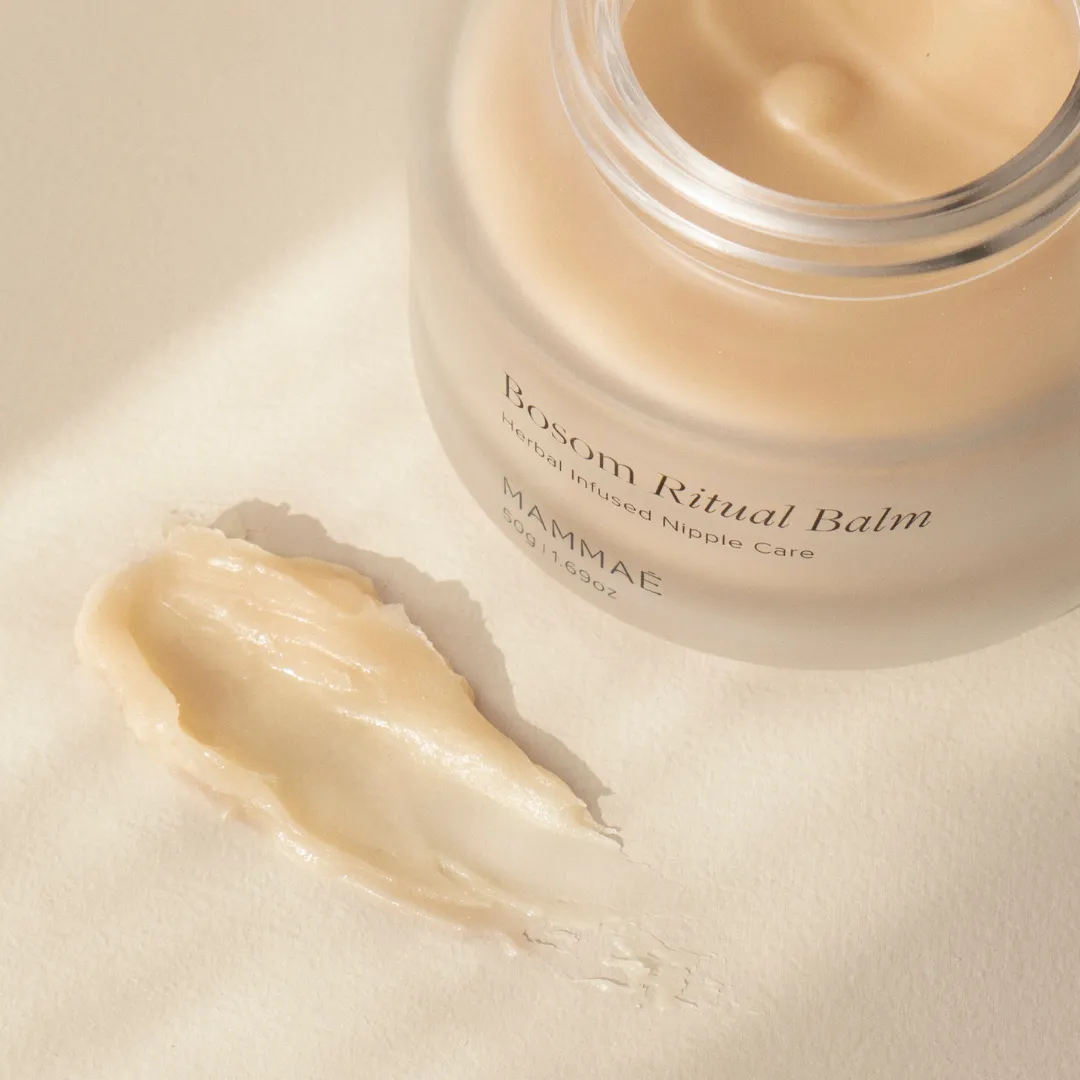 Bosom Ritual™ Balm, Herbal Infused Nipple Care