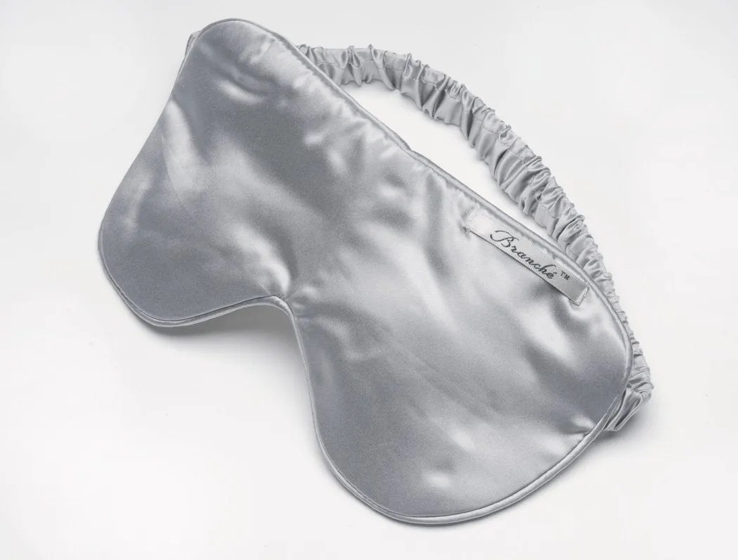 Branché Belle De Nuit Eye Mask, Silver