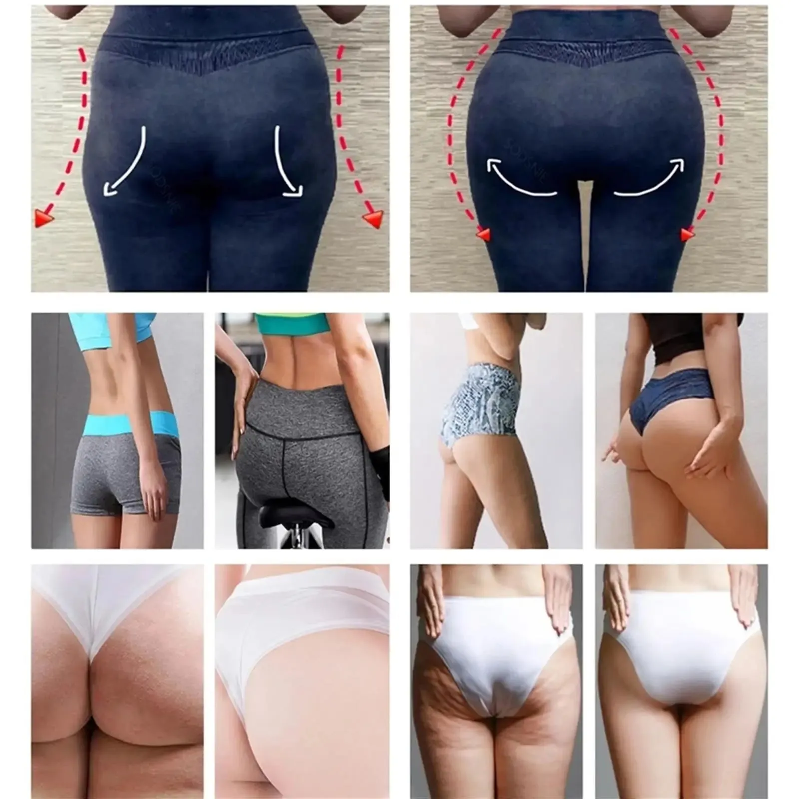 Buttock Enlargement Cream: Butt Lift, Firming Essential Oil for Big Ass Enhancement, Hip Growth, Tightening, and Shaping – Sexy Body Care for Women.