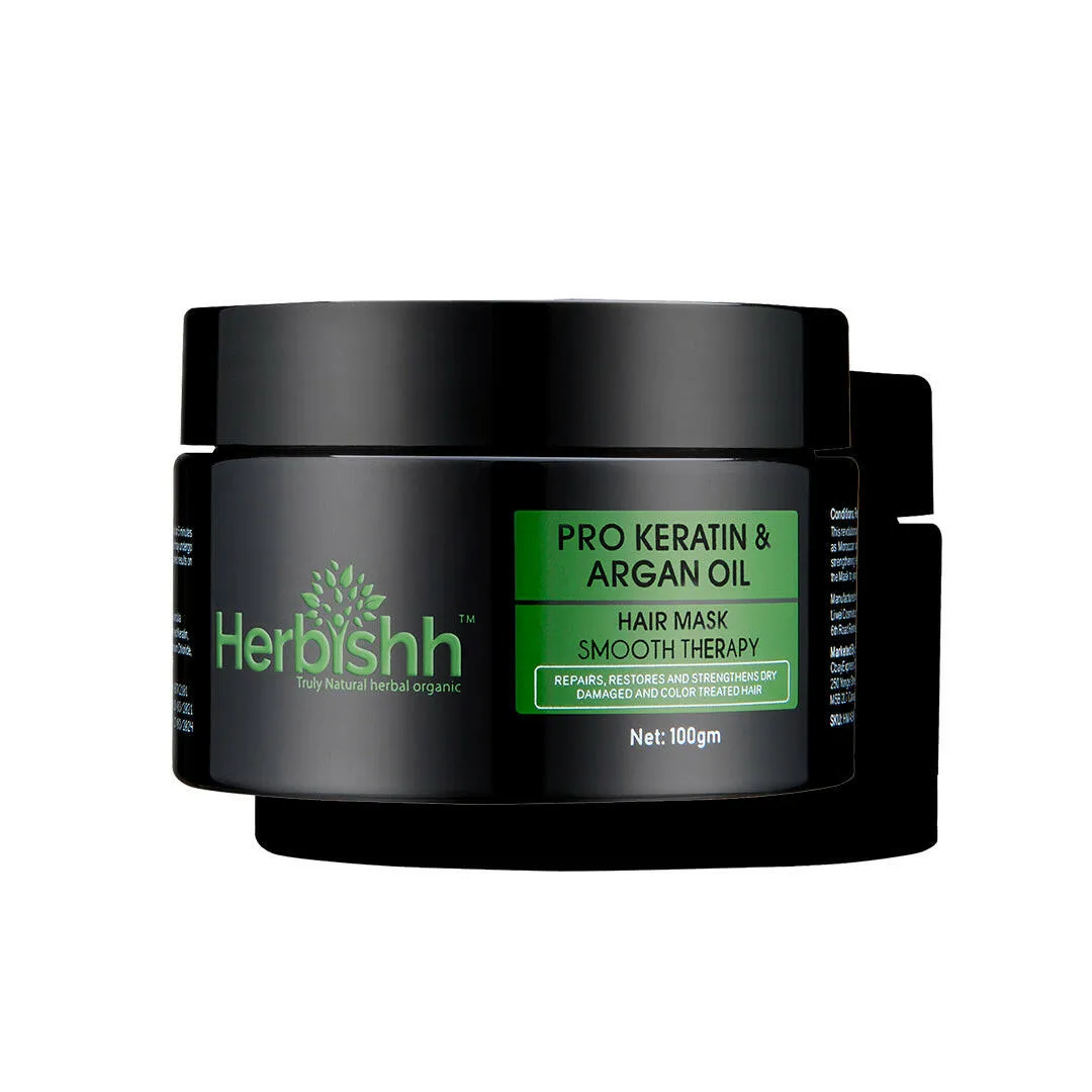 Buy 3 Argan Hair Masks, Get 3 Hair Oils FREE - Herbishh
