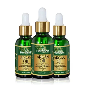 Buy 3 Argan Hair Masks, Get 3 Hair Oils FREE - Herbishh