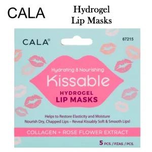 Cala Mask, Hydrogel Lip Masks, 5 pack (67215)