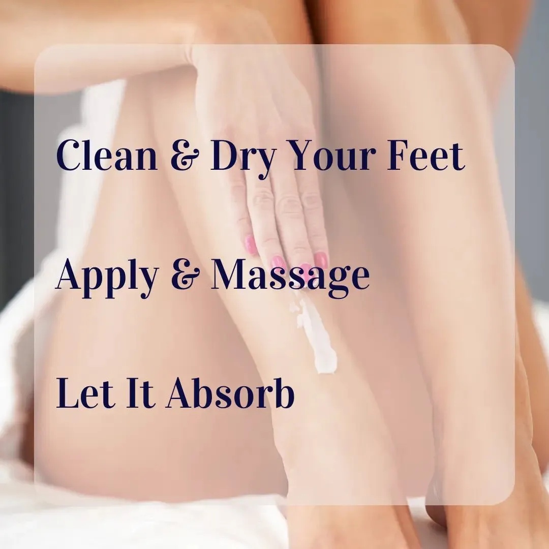 Calming Foot Cream With Lavender & Mint