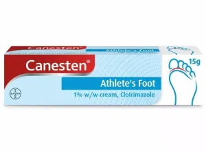 Canesten Athlete's Foot Dual Action Cream 15g