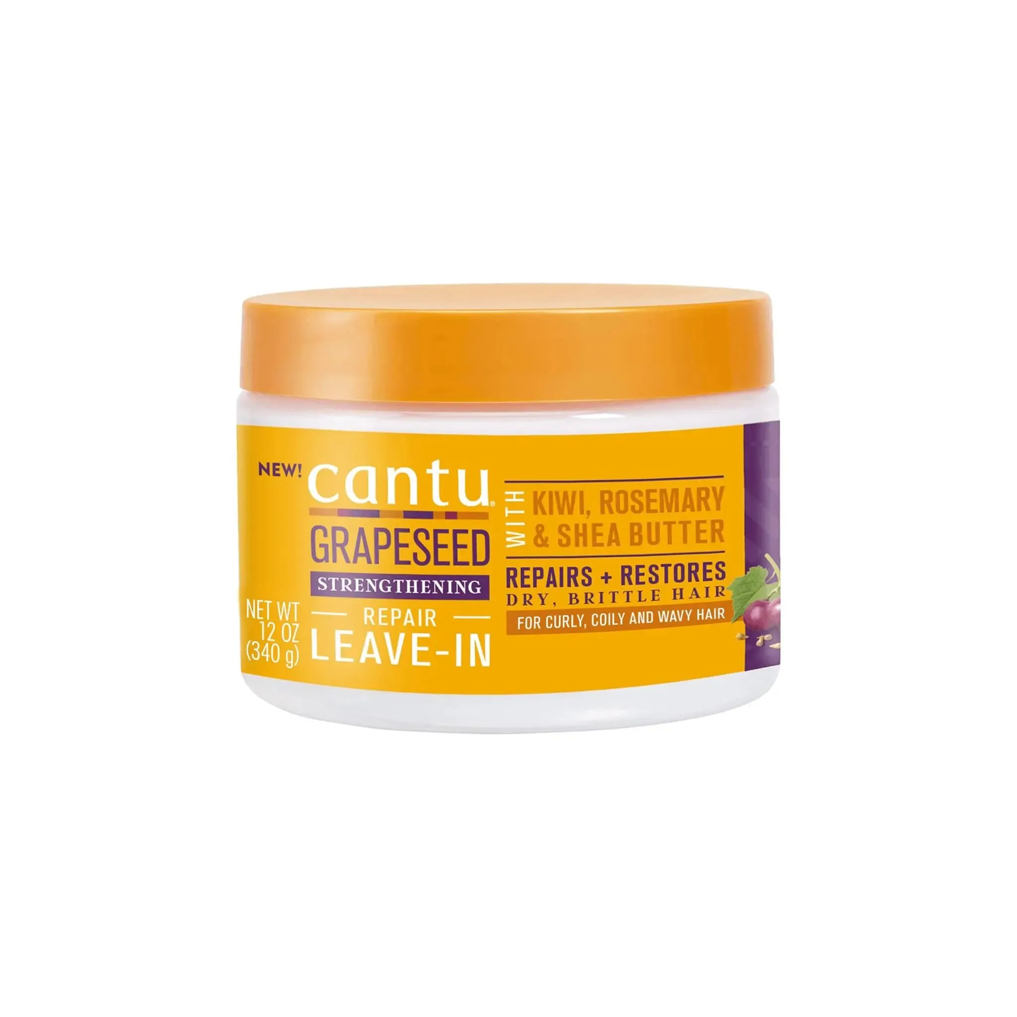 Cantu Grapeseed Strengthening Repair Leave-In Cream 340G