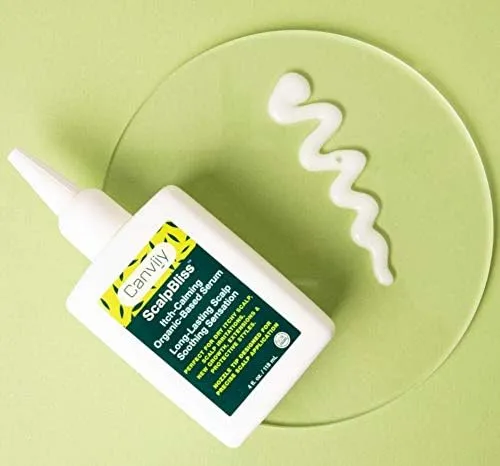 Canviiy ScalpBliss Itch-Calming Serum, Long-Lasting Soothing Scalp Moisturizer for Dry itchy Scalp, Enriched with Aloe Vera, Witch Hazel, Manuka Honey and Peppermint Oil (Natural Based)