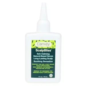 Canviiy ScalpBliss Itch-Calming Serum, Long-Lasting Soothing Scalp Moisturizer for Dry itchy Scalp, Enriched with Aloe Vera, Witch Hazel, Manuka Honey and Peppermint Oil (Natural Based)
