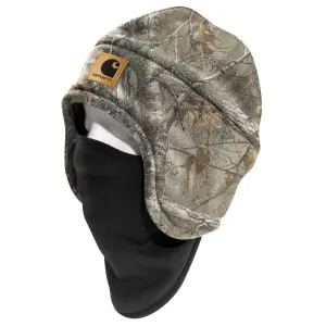 Carhartt Men's Realtree Xtra Camo Fleece 2 in 1 Headwear