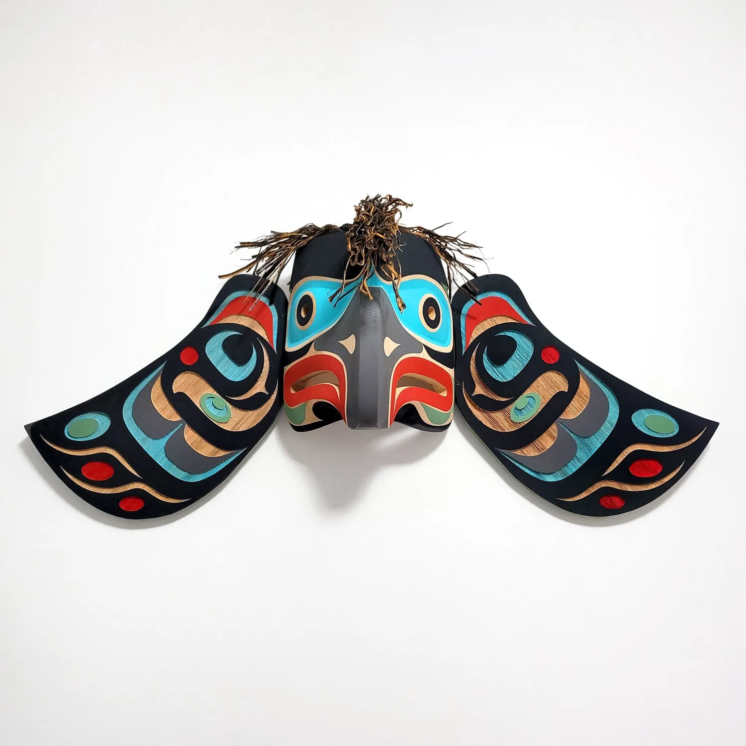 Carved & Sandblasted Eagle Mask