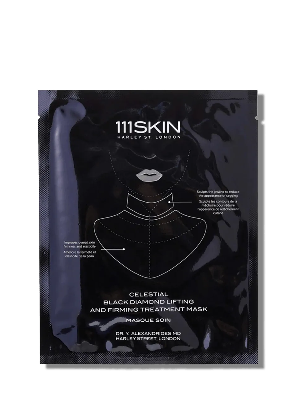 Celestial Black Diamond Lifting and Firming Masks for Face or Neck