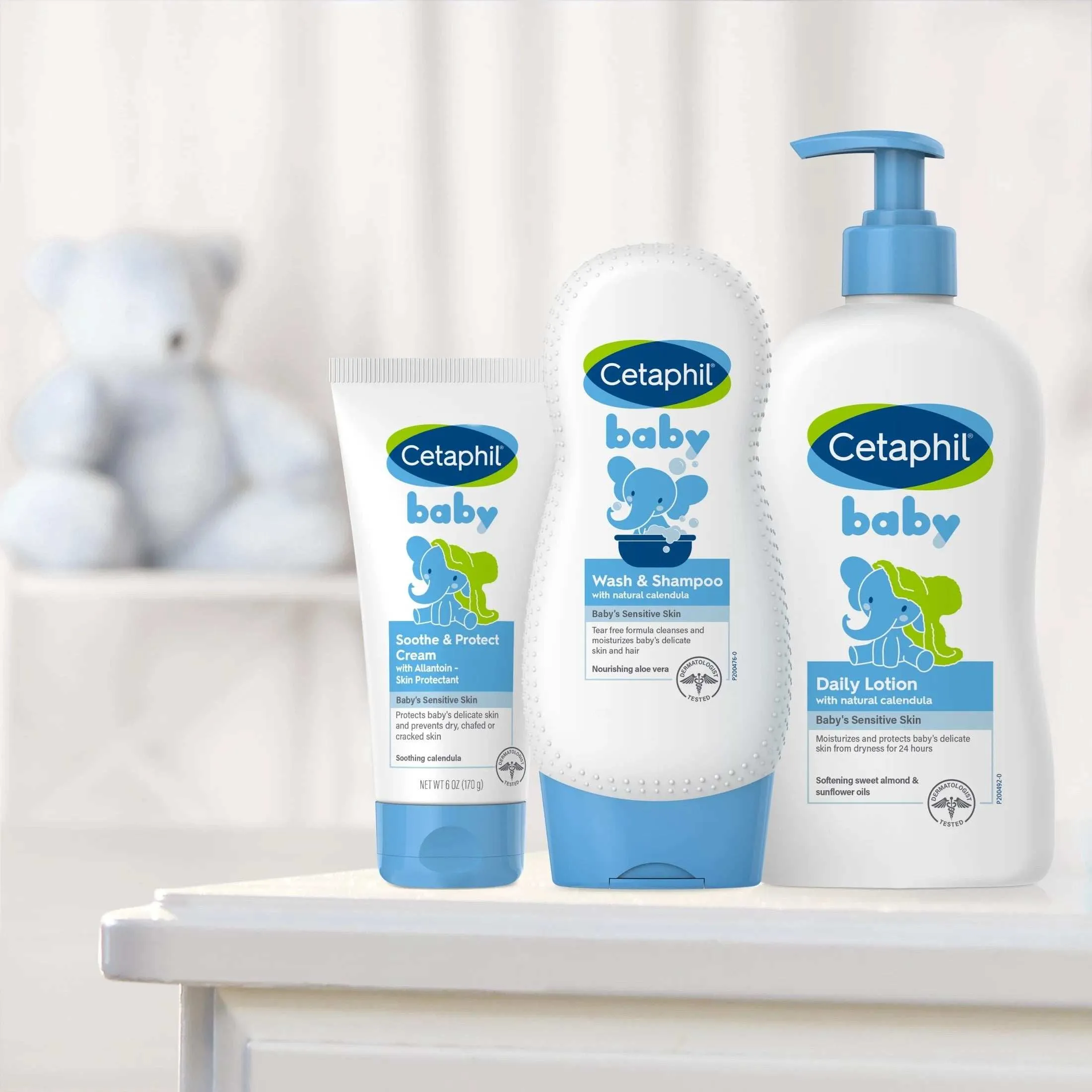 Cetaphil Baby Soothe & Protect Cream with Allantoin Skin Protectant - 6 oz