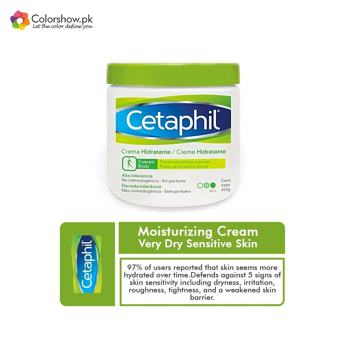 Cetaphil Moisturizing Cream Very Dry Sensitive Skin