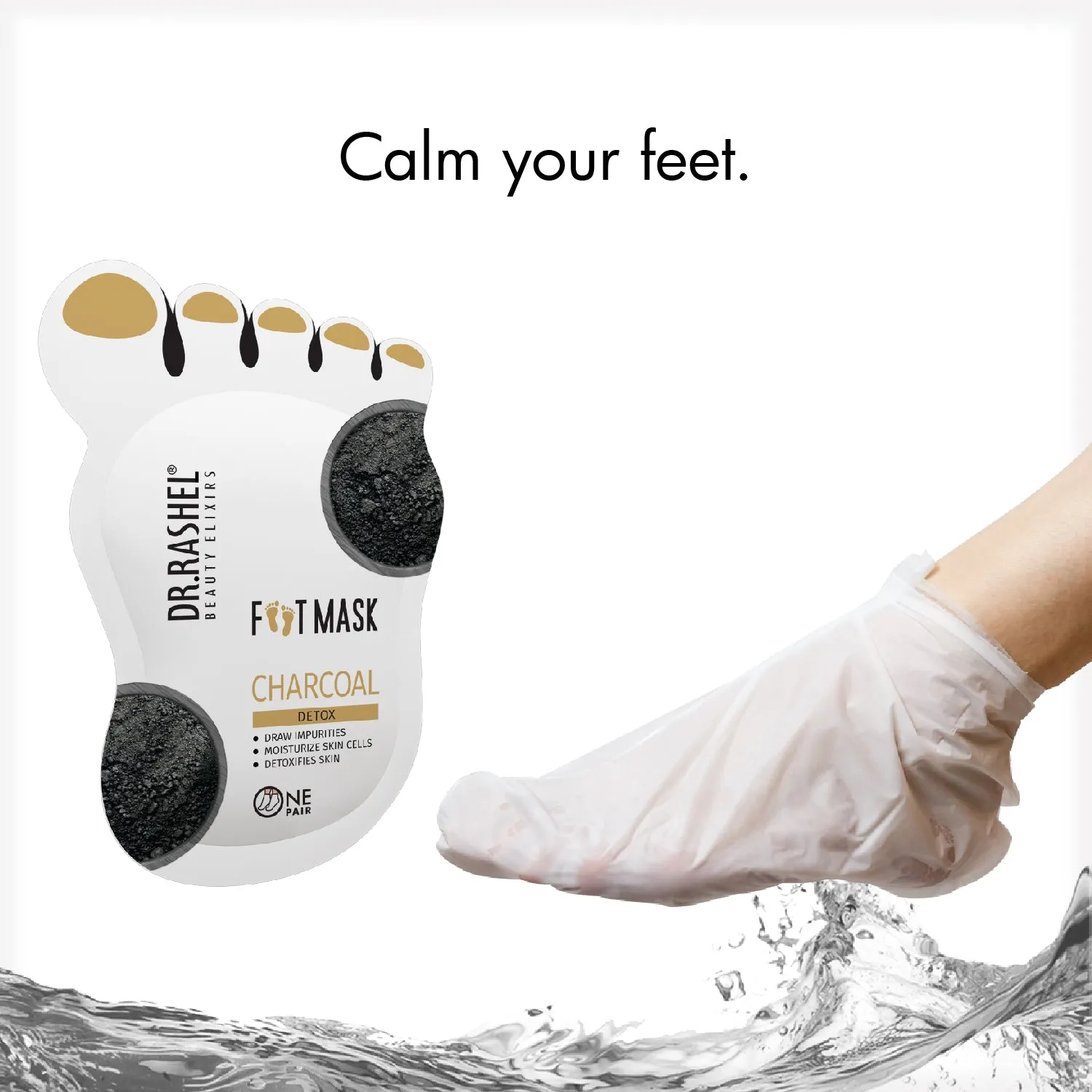 Charcoal Foot mask