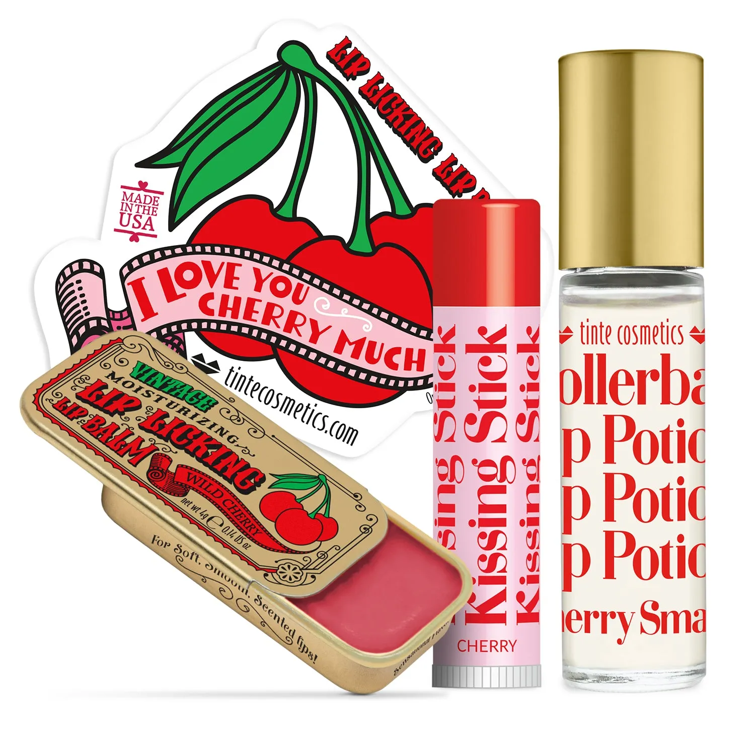 Cherry Balm Trio Kit