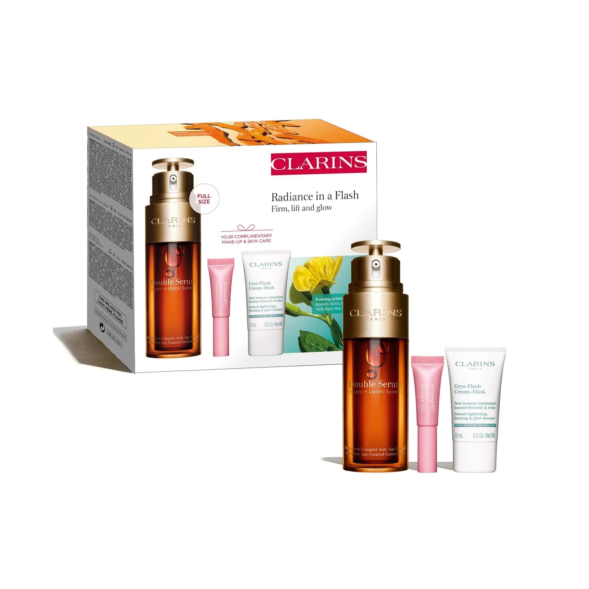 Clarins Double Serum Gift Set (Worth £108)