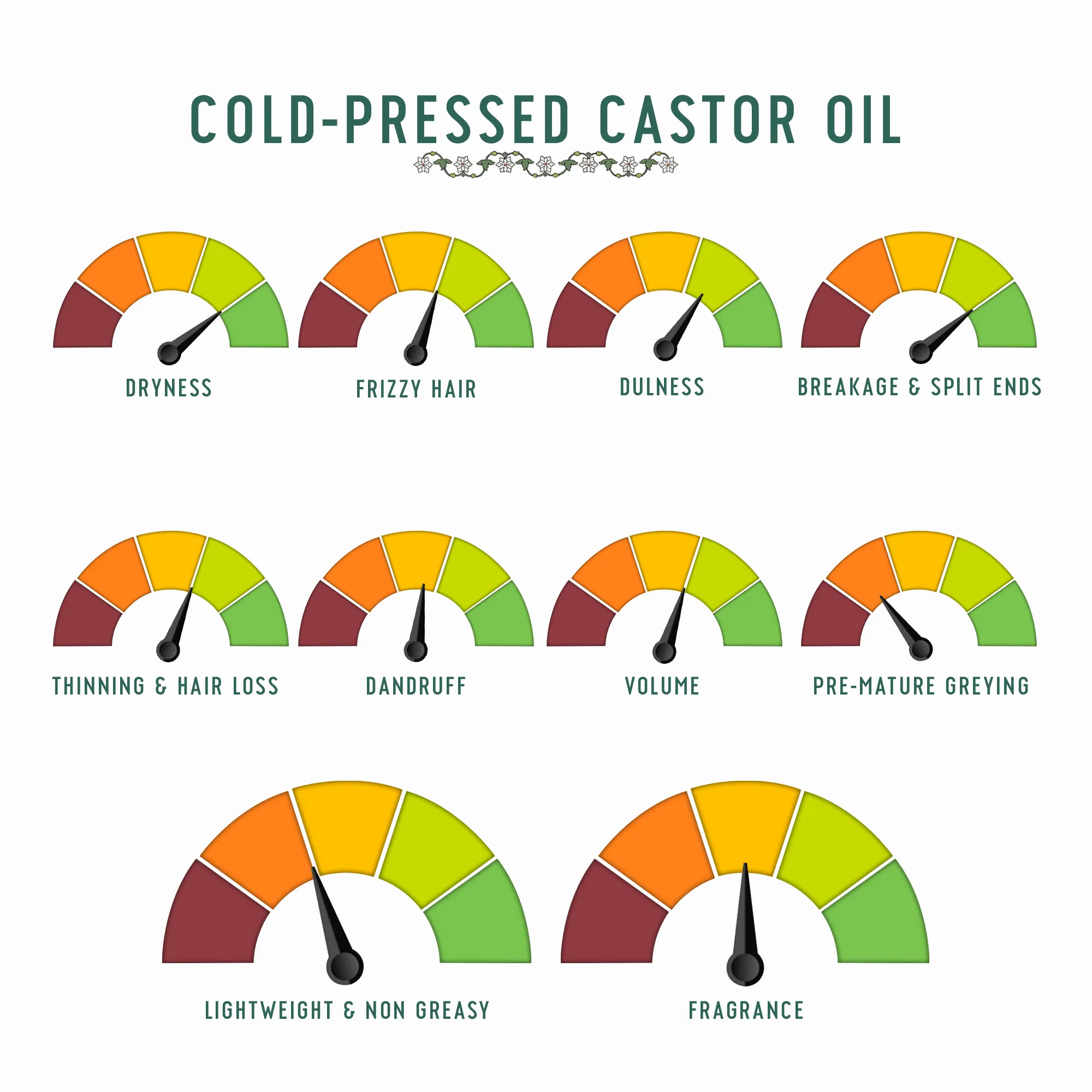 Cold Pressed Castor Oil for Hair Growth
