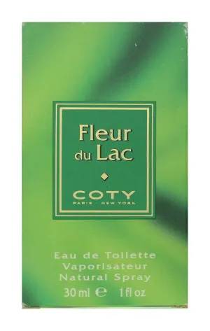 Coty Fleur Du Lac Eau De Toilette Spray 1.0Oz/30ml In Box