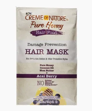 Creme Of Nature  Pure Honey Hair Food Acai Berry Hair Mask