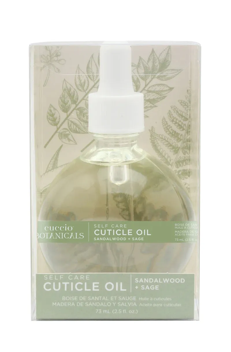 Cuccio Botanicals | Cuticle Oil |  Sandalwood & Sage