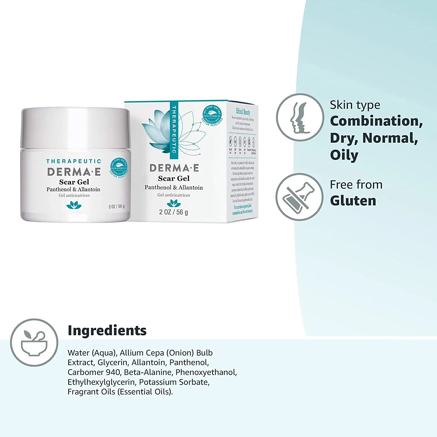 DERMA E Scar Gel