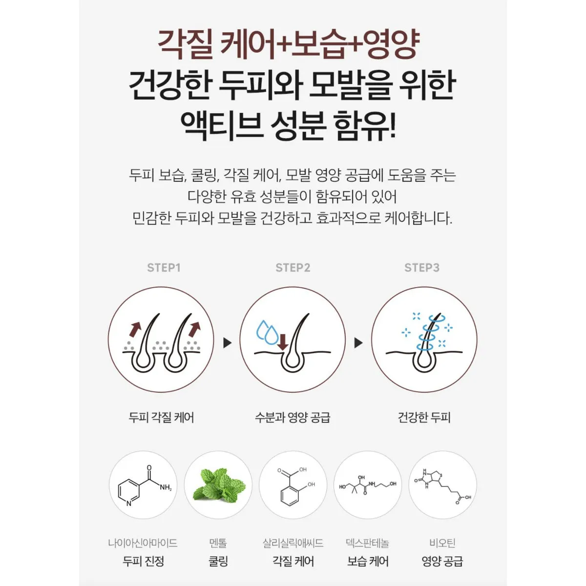 Derma Factory Anti Hair Loss Scalp Tonic 100ml Brewer's Yeast Caffeine Adenosine / from Seoul, Korea