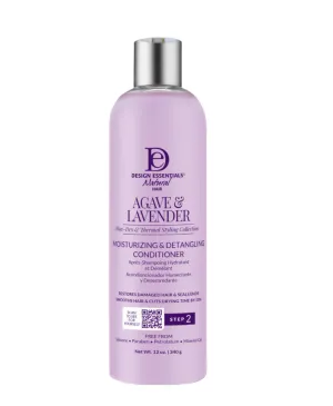 DESIGN ESSENTIALS AGAVE & LAVENDER MOISTURIZING & DETANGLING CONDITIONER