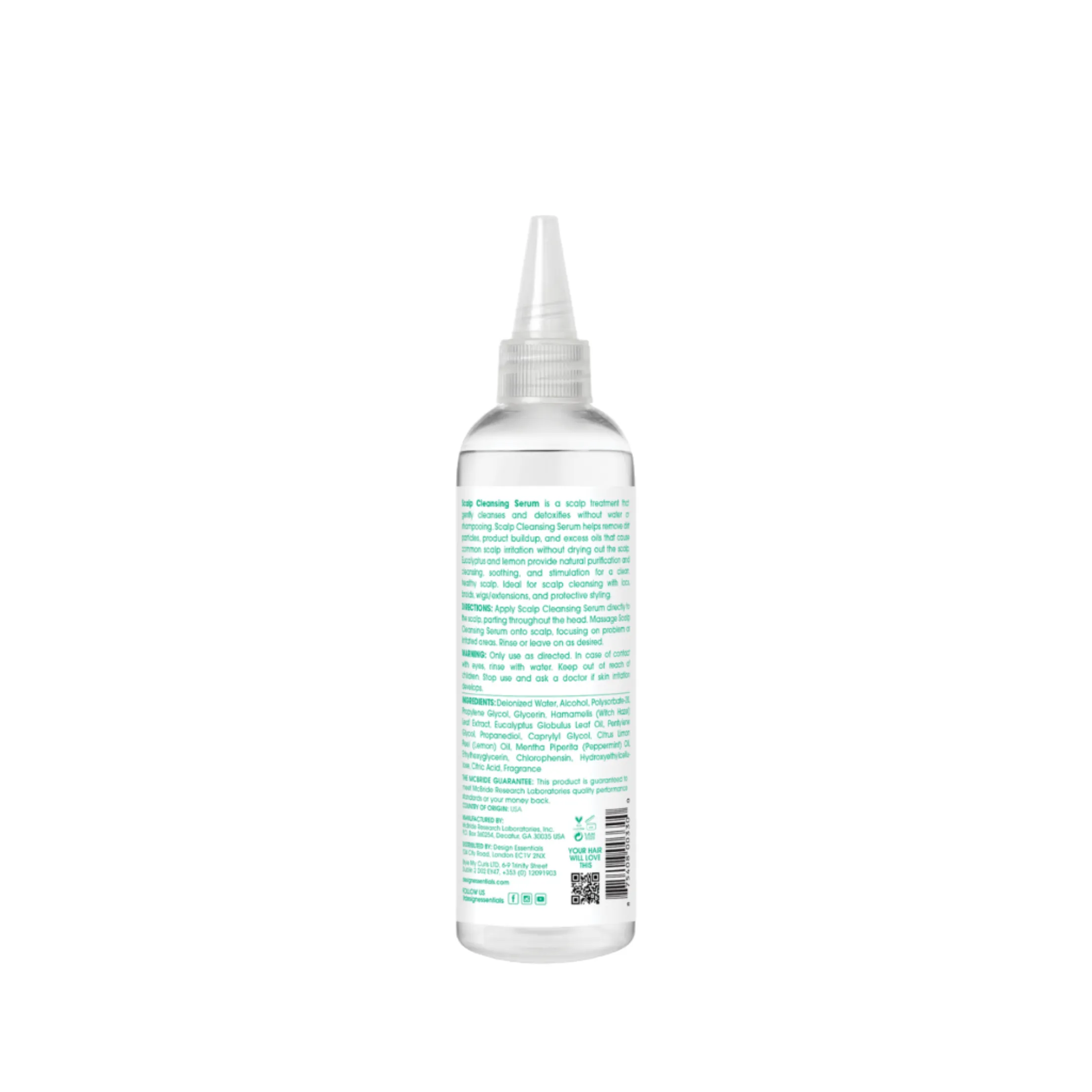 Design Essentials Scalp Care Detoxifying Tonic/Scalp Cleansing Serum 4oz