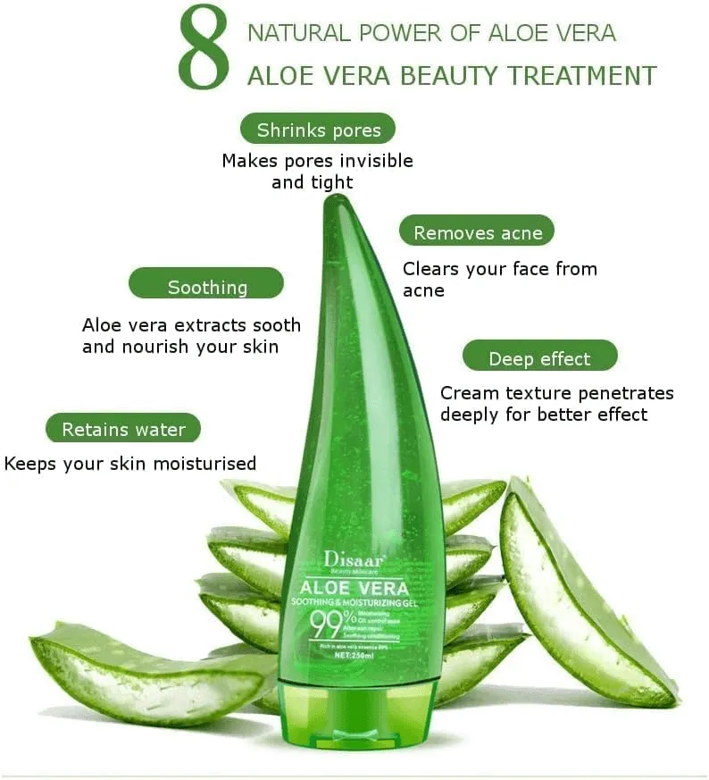 Disaar Aloe Vera 99% Soothing Gel Cream 250ml