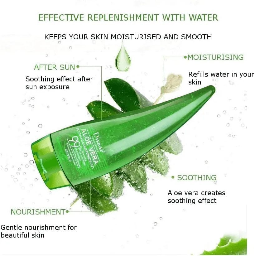 Disaar Aloe Vera 99% Soothing Gel Cream 250ml