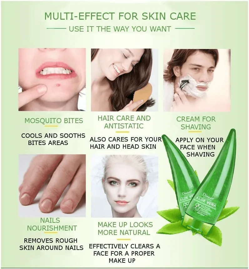 Disaar Aloe Vera 99% Soothing Gel Cream 250ml