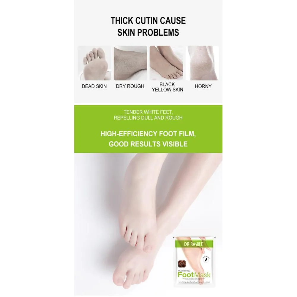 Dr Rashel Nourishing Foot Mask With Argan Oil 36g DRL-1463