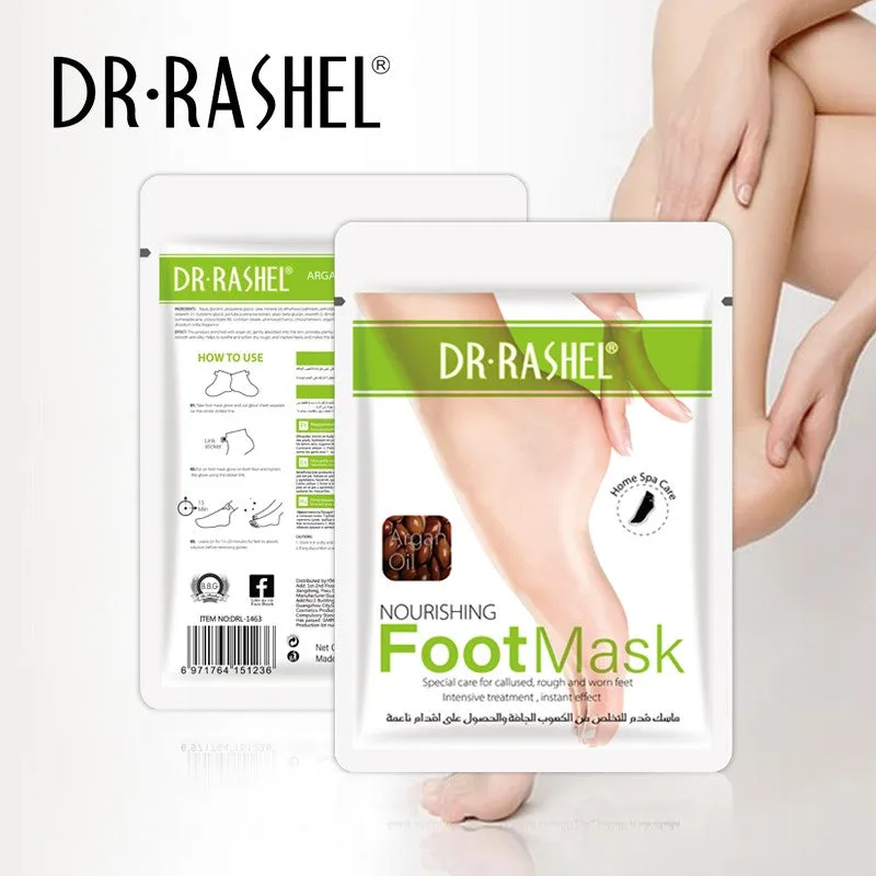 Dr Rashel Nourishing Foot Mask With Argan Oil 36g DRL-1463