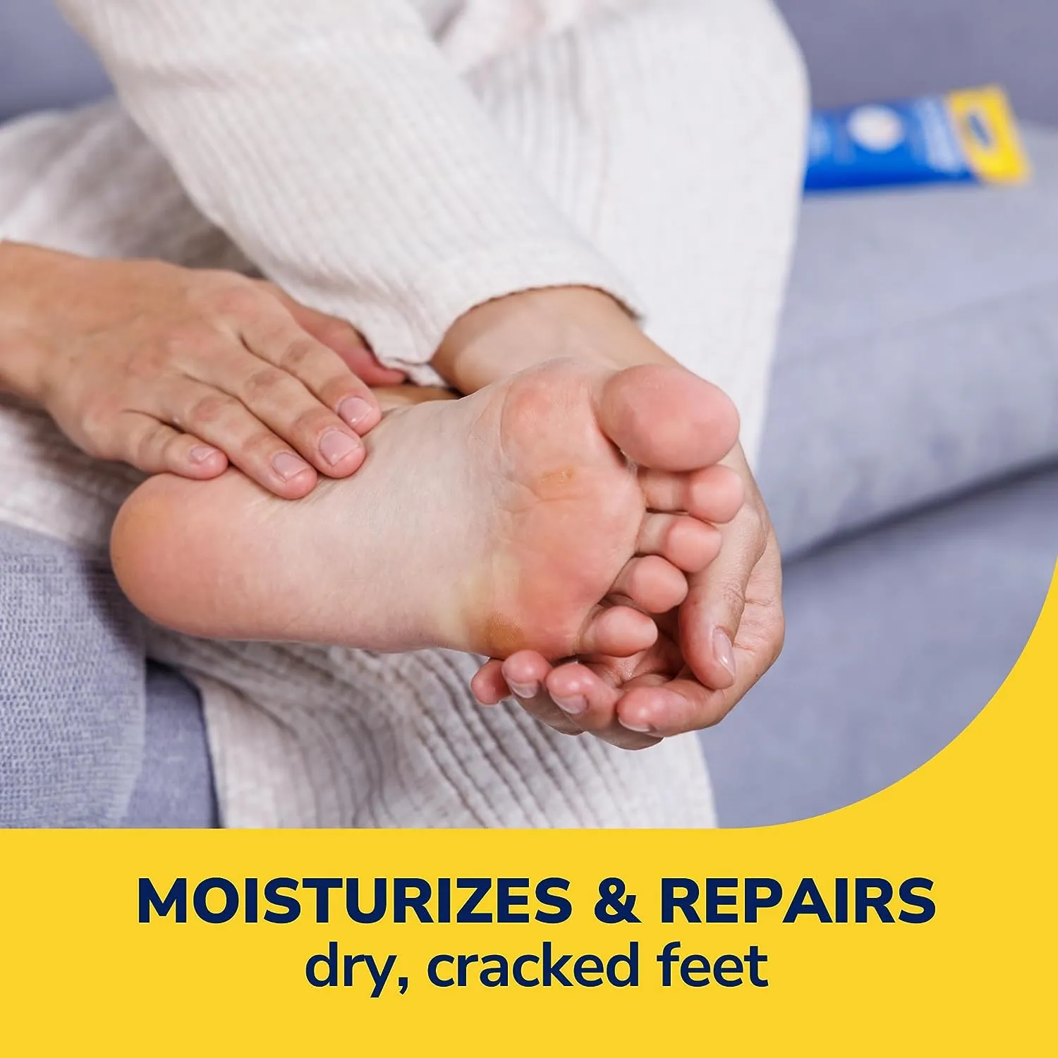 Dr. Scholl's Dry, Cracked Foot Repair Ultra Hydrating Foot Cream, 3.5 oz Lotion with 25% Urea, Heel Repair, Foot Care Heals for Healthy Looking Feet, Epsom Salt Soothes, Safe for Diabetics