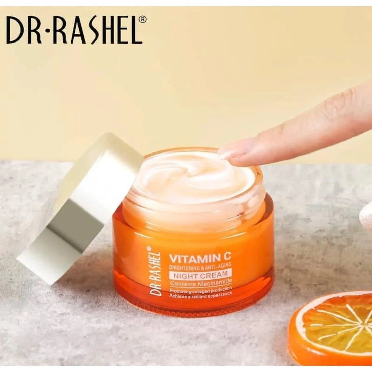 Dr.Rashel Vitamin C Brightening & Anti-Aging Day   Night Cream - 50g×2Pcs (Offer)