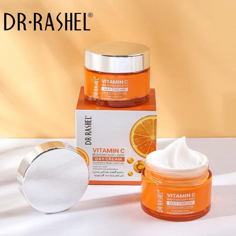 Dr.Rashel Vitamin C Brightening & Anti-Aging Day   Night Cream - 50g×2Pcs (Offer)